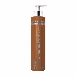 abril et nature Bain Shampoo Keratin, 250 ml, Shampoo, Donna, Capelli secchi, Anticrespo, Idratante, Riparazione, Shine, Seti ...