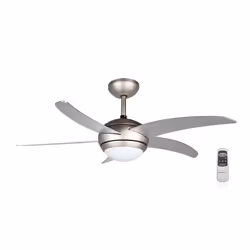 Orbegozo CP 53132 A, Ventilatore domestico con pale, Grigio, Soffitto, 112 cm, AC, 55 W