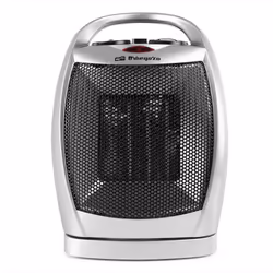 Orbegozo CR 5021 Interno Nero, Argento 1500 W Riscaldatore ambiente elettrico con ventilatore - Vista aggiuntiva 2