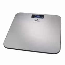 JATA 496N, Bilancia pesapersone elettronica, 150 kg, 50 g, Acciaio inox, kg, lb, Quadrato