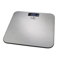 JATA 496N Quadrato Acciaio inox Bilancia pesapersone elettronica