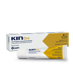 Kin Oro crema fijadora para prótesis dentales 75 ml