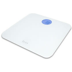 TM Electron TMPBS030 bilance pesapersone Quadrato Bianco Bilancia pesapersone elettronica