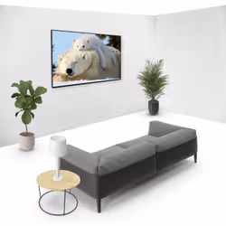 TM Electron TMSLC273 Supporto TV a parete 114,3 cm (45") Nero - Vista aggiuntiva 3