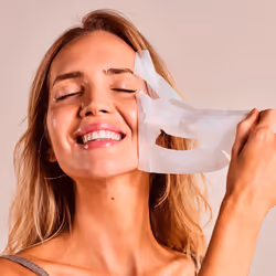 Tissue Mask moisturizing aloe + green tea + ginseng + Ha 1 u - Vista aggiuntiva 4