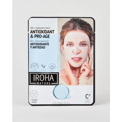 Iroha Nature Antioxidant & Anti-Aging Q10 Maschera effetto lifting Donna 20 ml Fogli