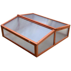 Gardiun - Serra Wooden ii 90x82x32 cm in Legno e Policarbonato