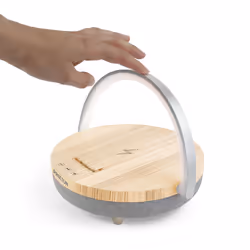 PRIXTON Speaker Light Madera Bianco, Legno 10 W - Vista aggiuntiva 5