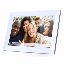 Paris Prix Prado M cornice per foto digitali Bianco 25,4 cm (10") Wi-Fi - Vista aggiuntiva 2