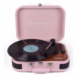 PRIXTON VC600 Giradischi a trasmissione diretta Rosa Manuale - Vista aggiuntiva 3
