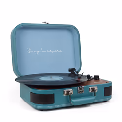PRIXTON VC600 piatto audio Giradischi a trasmissione diretta Blu - Vista aggiuntiva 7