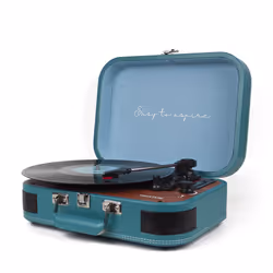 PRIXTON VC600 piatto audio Giradischi a trasmissione diretta Blu - Vista aggiuntiva 8