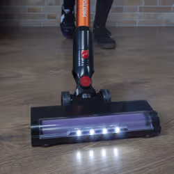 PRIXTON Thor Cyclone Aspirapolvere a bastone 2 in 1 Batteria Secco HEPA Senza sacchetto 1 L Nero, Viola, Arancione 2,2 Ah - Vista aggiuntiva 6