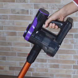 PRIXTON Thor Cyclone Aspirapolvere a bastone 2 in 1 Batteria Secco HEPA Senza sacchetto 1 L Nero, Viola, Arancione 2,2 Ah - Vista aggiuntiva 8