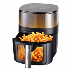 PRIXTON Organics Pro Singolo 7 L Indipendente 1500 W Friggitrice ad aria calda Nero - Vista aggiuntiva 3