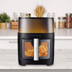 PRIXTON Organics Pro Singolo 7 L Indipendente 1500 W Friggitrice ad aria calda Nero - Vista aggiuntiva 8