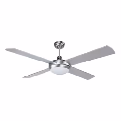 Orbegozo CP 77132, Ventilatore domestico con pale, Acciaio inox, Soffitto, Alluminio, 132 cm, AC