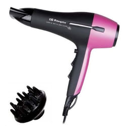 Orbegozo SE 2320 asciuga capelli 2200 W Nero, Rosa