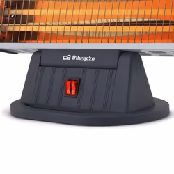 Orbegozo BP 0204 stufetta elettrica Interno Nero 1200 W Riscaldatore di ambienti elettrico al quarzo - Vista aggiuntiva 4