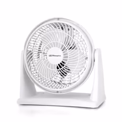 Orbegozo BF 0128, Ventilatore domestico con pale, Bianco, Tavolo, Parete, 23 cm, Manopola, AC