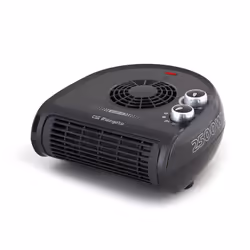 Orbegozo FH 5032, Riscaldatore ambiente elettrico con ventilatore, Interno, Scrivania, Pavimento, Tavolo, Nero, Manopola, 250 ...