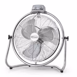 Orbegozo PWO 1946, Ventilatore domestico con pale, Acciaio inox, Pavimento, Tavolo, Manopola, AC, 130 W