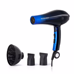 Orbegozo SE 2085 asciuga capelli 2200 W Nero, Blu - Vista aggiuntiva 5