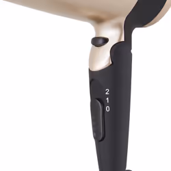 Orbegozo SE 1600 asciuga capelli 1600 W Nero, Grigio talpa - Vista aggiuntiva 3