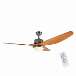 Orbegozo CP 96160 ventilatore Acciaio inox, Legno
