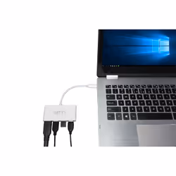 Sveon SCT502 replicatore di porte e docking station per laptop USB 3.2 Gen 1 (3.1 Gen 1) Type-C Bianco - Vista aggiuntiva 6