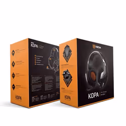 Krom Kopa Auricolare Cablato A Padiglione Gaming Nero - Vista aggiuntiva 5