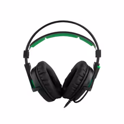 BG Xonar-X6 Auricolare Cablato A Padiglione Gaming Nero, Verde