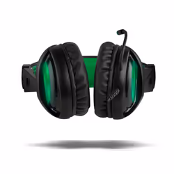 BG Xonar-X6 Auricolare Cablato A Padiglione Gaming Nero, Verde