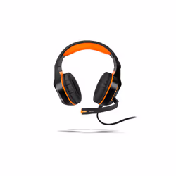 Krom Konor Auricolare Cablato A Padiglione Gaming Nero, Arancione - Vista aggiuntiva 2