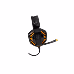 Krom Konor Auricolare Cablato A Padiglione Gaming Nero, Arancione - Vista aggiuntiva 4