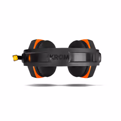 Krom Konor Auricolare Cablato A Padiglione Gaming Nero, Arancione - Vista aggiuntiva 5