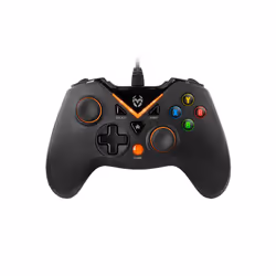 NOX NXKROMKEY periferica di gioco Nero USB Gamepad Analogico Android, PC, Playstation 3