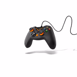 NOX NXKROMKEY periferica di gioco Nero USB Gamepad Analogico Android, PC, Playstation 3