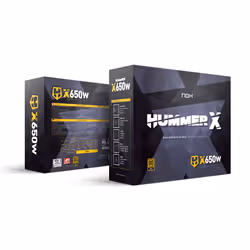 NOX Hummer X650W alimentatore per computer 650 W 24-pin ATX ATX Nero - Vista aggiuntiva 5