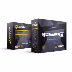 NOX Hummer X750W alimentatore per computer 750 W 24-pin ATX ATX Nero - Vista aggiuntiva 5