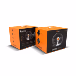 Krom K-Wheel Nero USB Sterzo + Pedali Analogico/Digitale PlayStation 4, Playstation, Playstation 3, Xbox One - Vista aggiuntiva 8