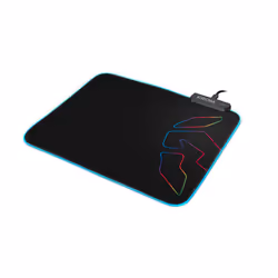 Krom Knout RGB Tappetino per mouse per gioco da computer Nero