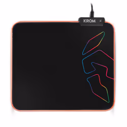 Krom Knout RGB Tappetino per mouse per gioco da computer Nero - Vista aggiuntiva 8