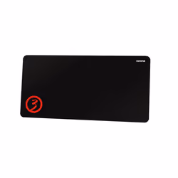 Ozone Ground Level Evo, Nero, Rosso, Immagine, Gomma, Tappetino per mouse per gioco da computer