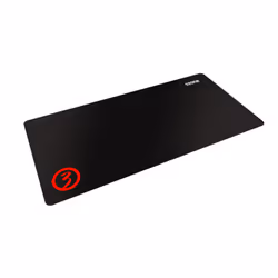 Ozone Ground Level Evo Tappetino per mouse per gioco da computer Nero, Rosso