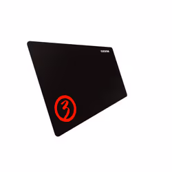 Ozone Ground Level Evo Tappetino per mouse per gioco da computer Nero, Rosso - Vista aggiuntiva 4