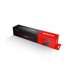 Ozone Ground Level Evo Tappetino per mouse per gioco da computer Nero, Rosso - Vista aggiuntiva 7