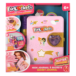 Jumbo FunLockets - Secret Journal Glitter Edition - Vista aggiuntiva 4