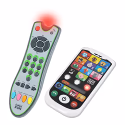 KD Kids I13931FR DISET INFINIFUN my phone and remote control, 1 anno/i, Sonoro, Batterie richieste, Plastica, Carta, Multicol ...