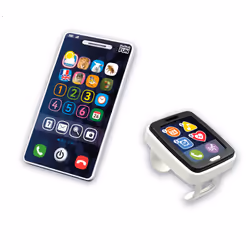 KD Kids I23503FR DISET INFINIFUN My first fitwatch and smartphone set, 18 anno/i, Sonoro, Batterie richieste, Plastica, Carta ...